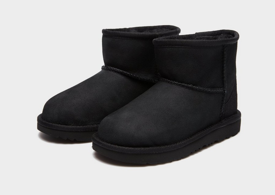 Дитяче зимове взуття UGG CLASSIC MINI II 1017715K-BLK Чорний