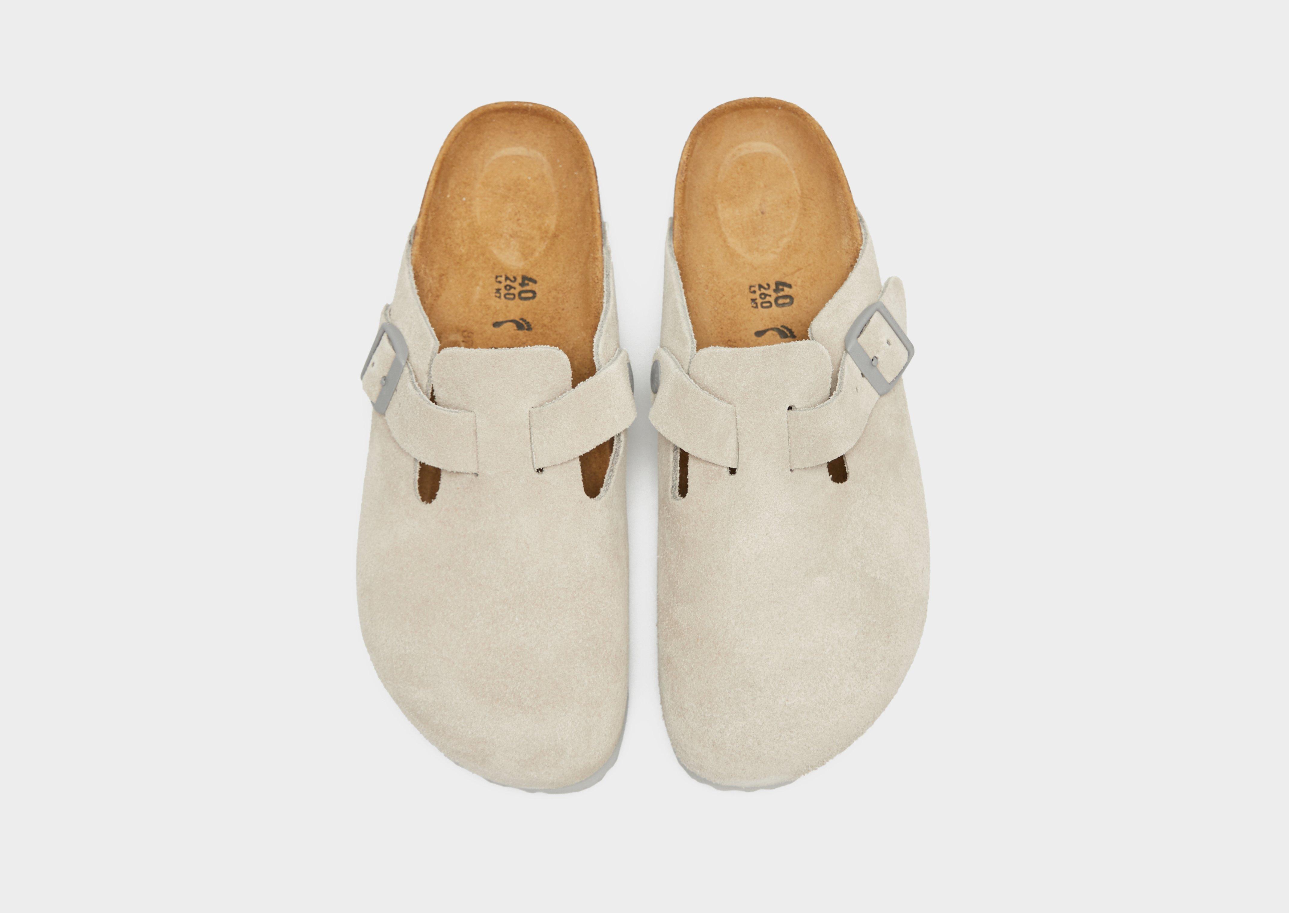 Дамски чехли BIRKENSTOCK BOSTON 1027751 Сив