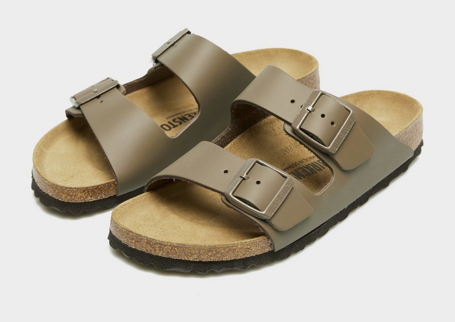 Șlapi de damă BIRKENSTOCK ARIZONA NL CONCRETE GRAY 1029155 Gri