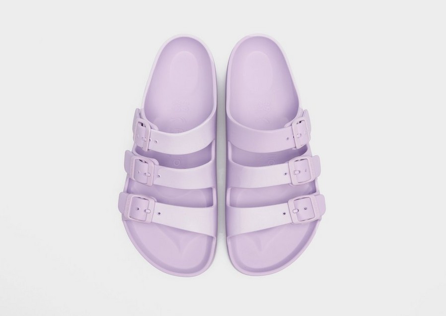 Šlepetės moterims BIRKENSTOCK FLORIDA III FLEX PLATFORM EVA CROCUS 1029698 Violetinė