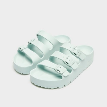 Șlapi de damă BIRKENSTOCK FLORIDA III FLEX PLATFORM EVA GREEN