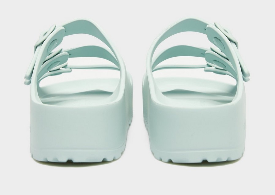 Șlapi de damă BIRKENSTOCK FLORIDA III FLEX PLATFORM EVA GREEN 1029736 Albastru