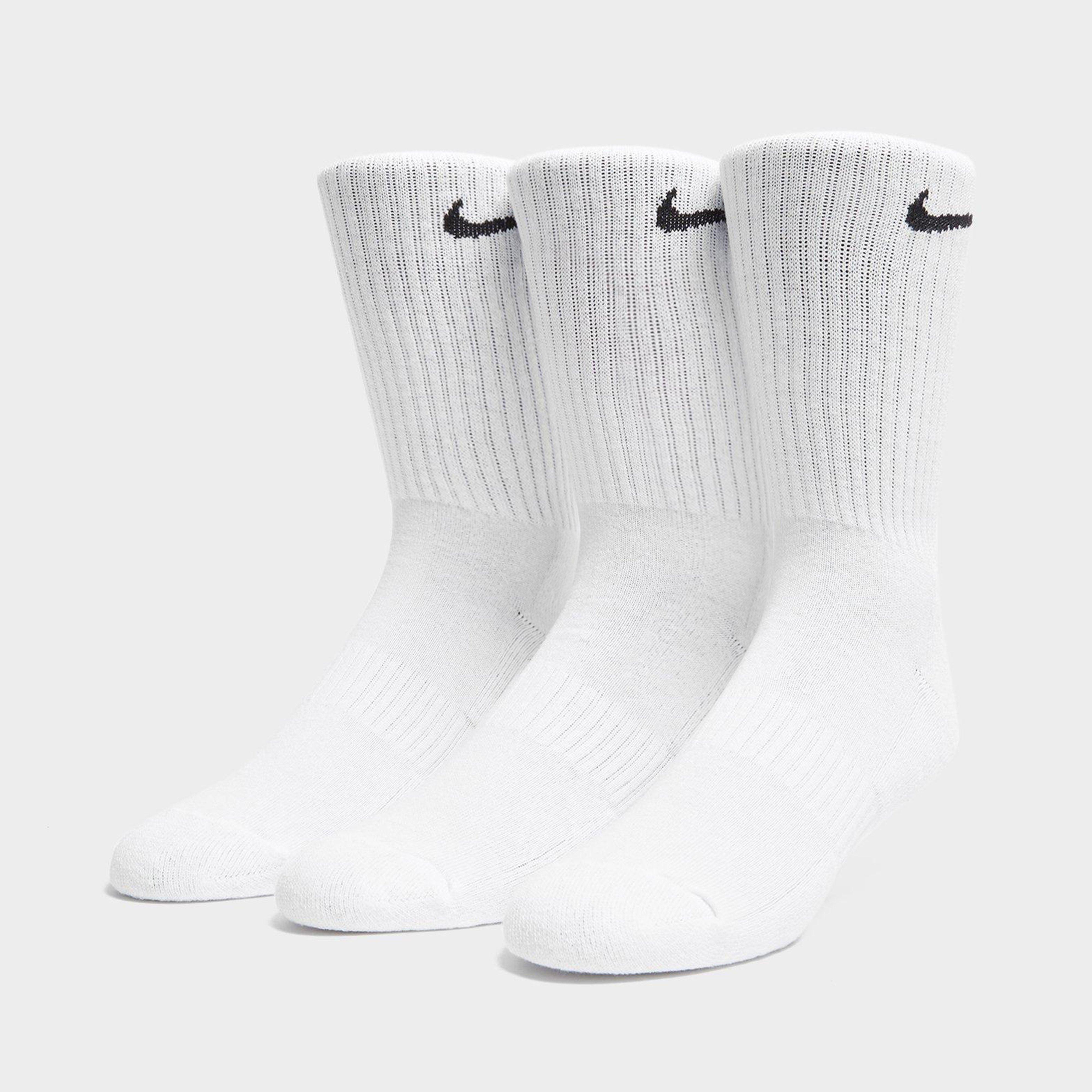 Női zokni NIKE 3-PACK CUSHIONED CREW SOCKS 
