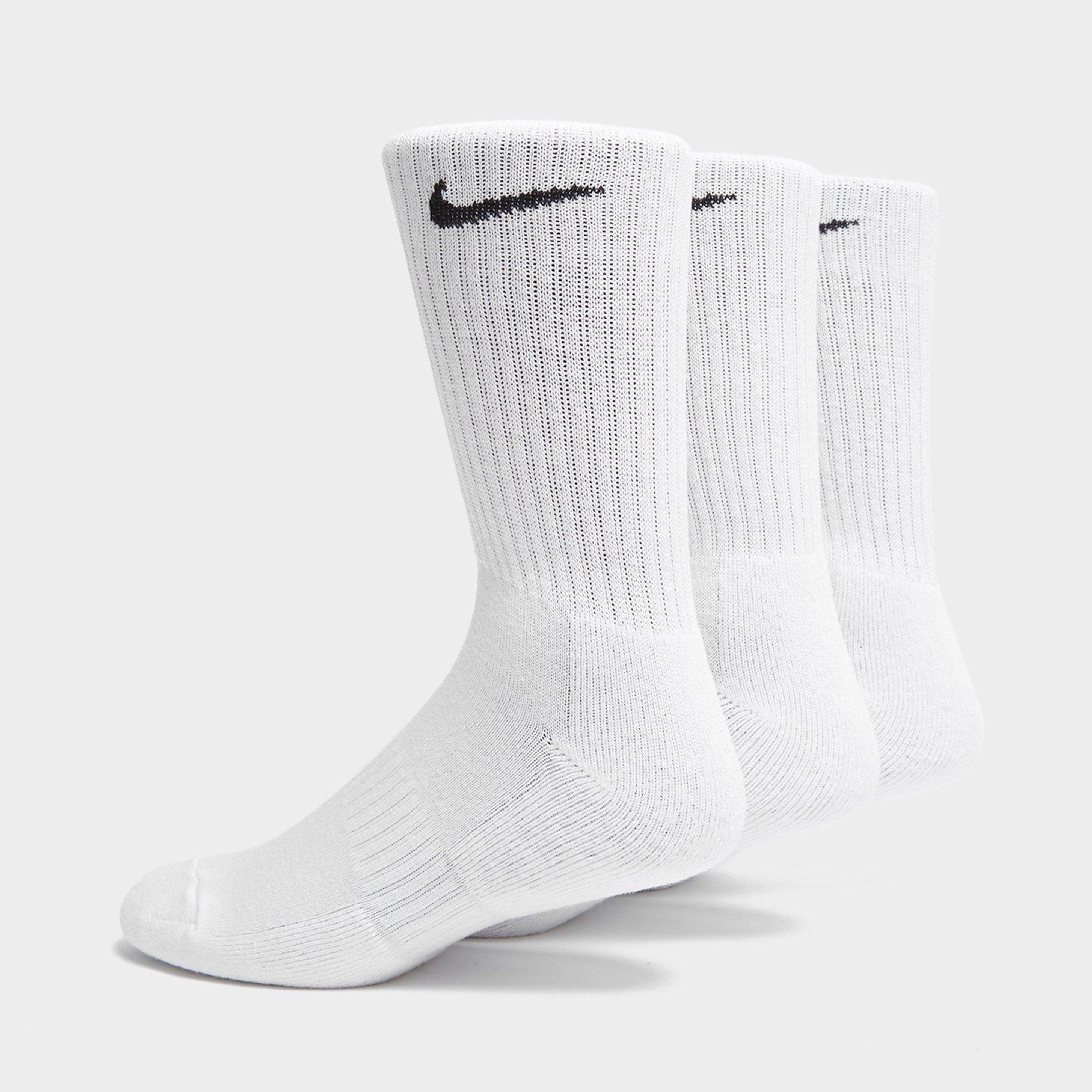 Női zokni NIKE 3-PACK CUSHIONED CREW SOCKS 
