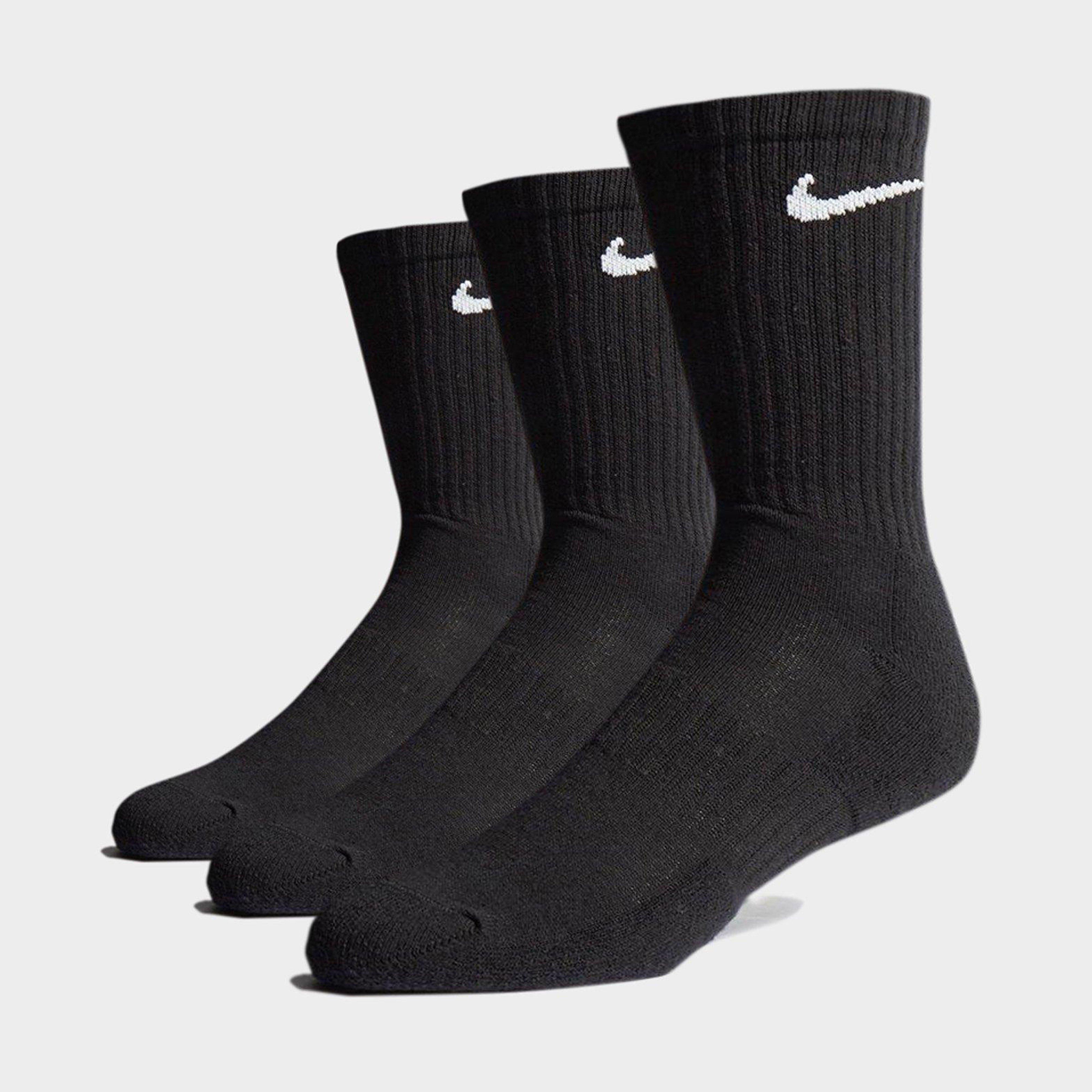 Női zokni NIKE 3-PACK CUSHIONED CREW SOCKS 