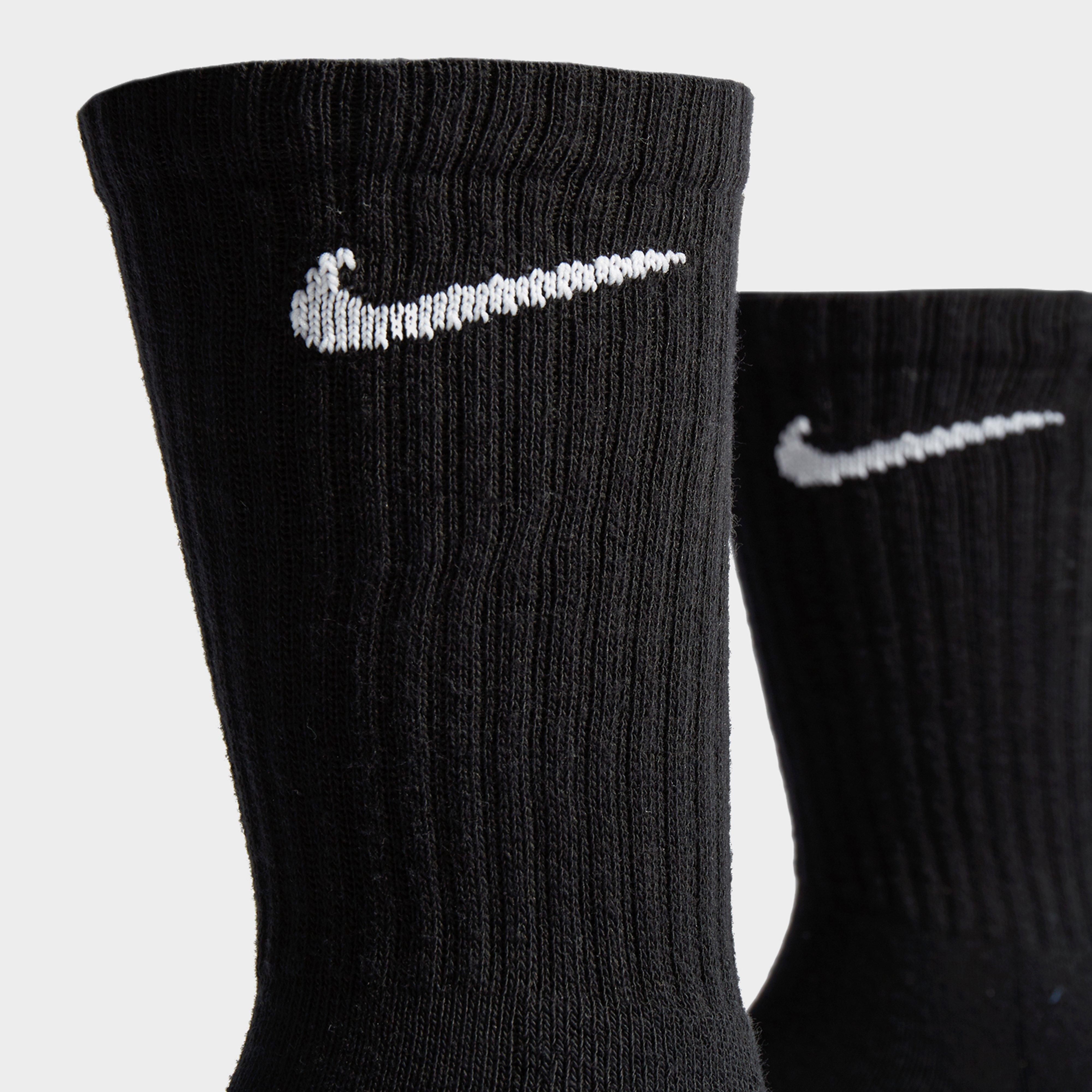 Női zokni NIKE 3-PACK CUSHIONED CREW SOCKS 