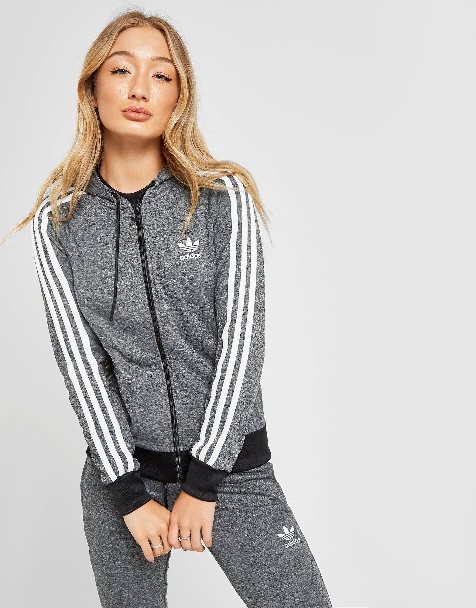 adidas full zip hoodie women's