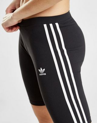 adidas Originals 3 Stripes Radlerhose Damen | JD Sports adidas Originals 3 Stripes Radlerhose Damen | JD Sports