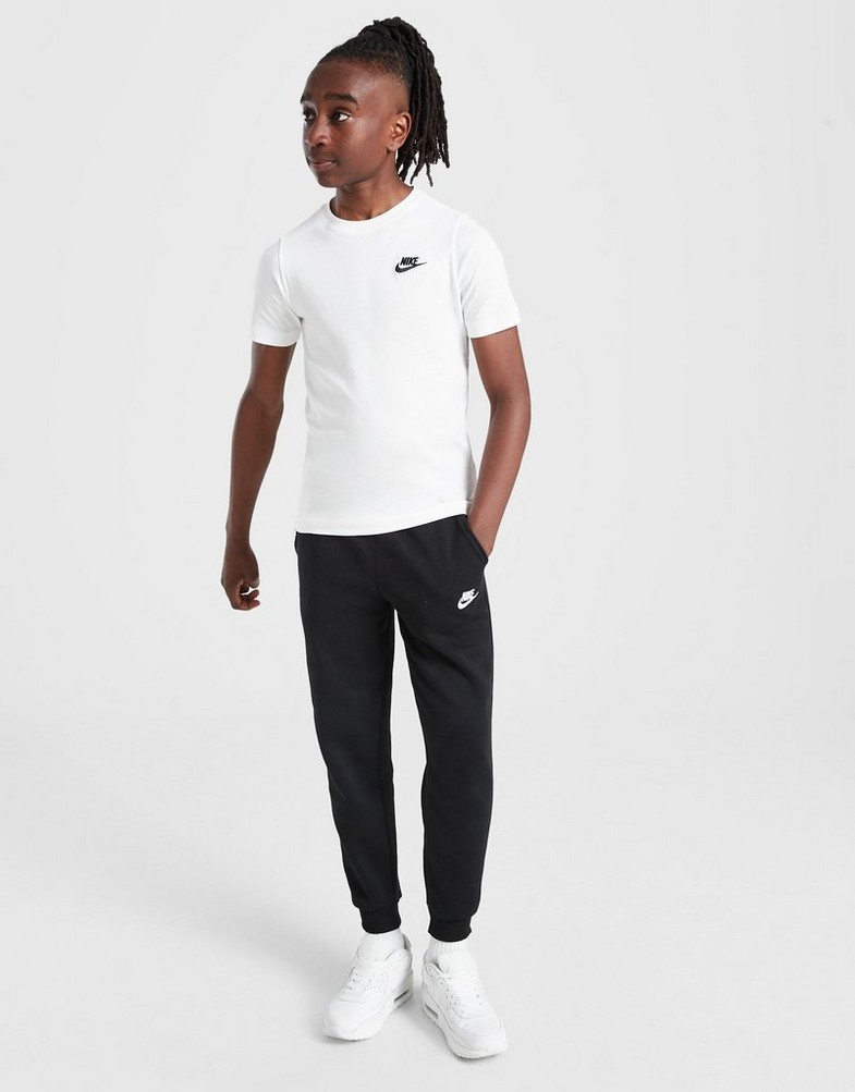 Дитячі футболки NIKE ФУТБОЛКА K NSW TEE EMB FUTURA LBR BOY FZ5177-100 Білий