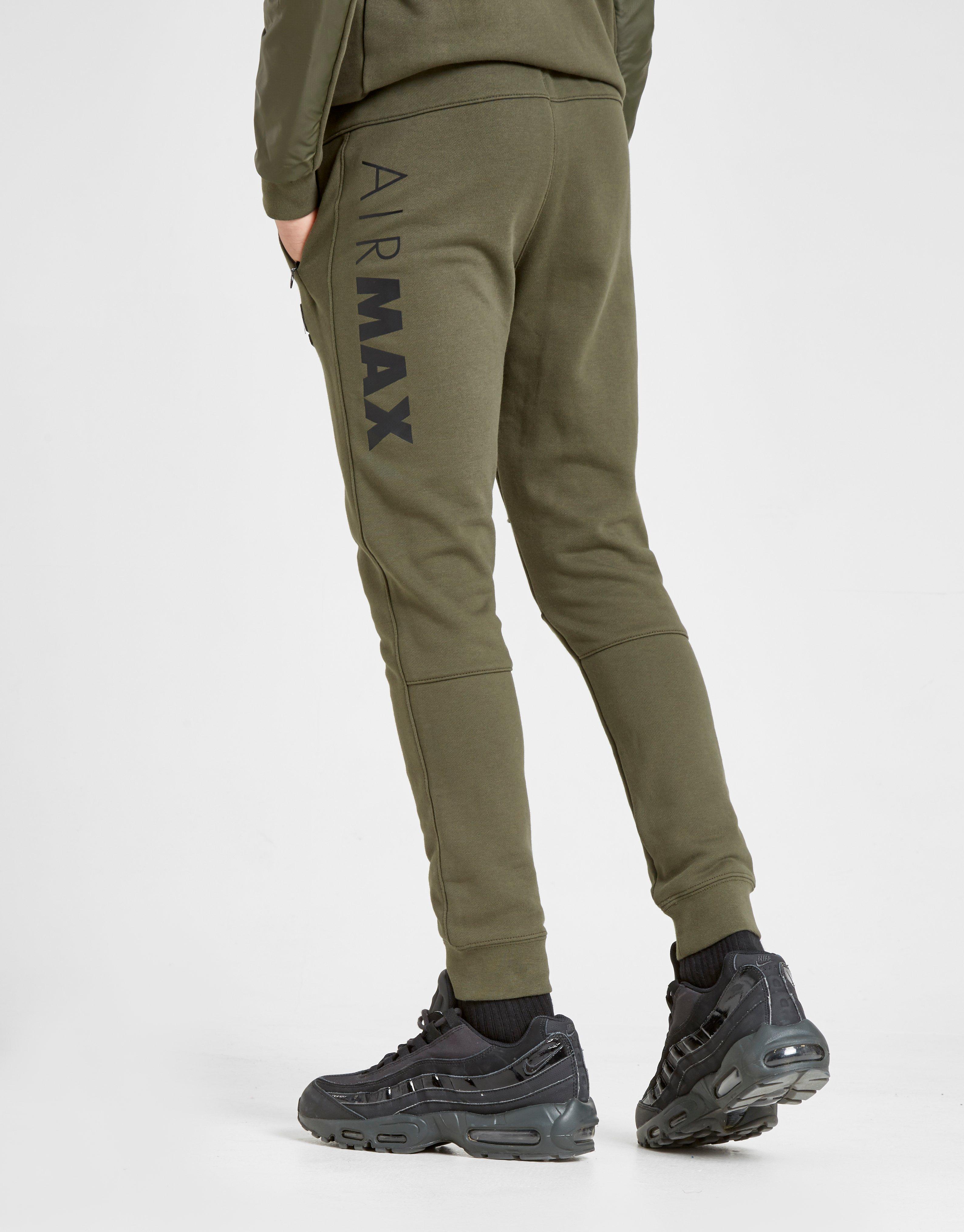 nike air max french terry joggers