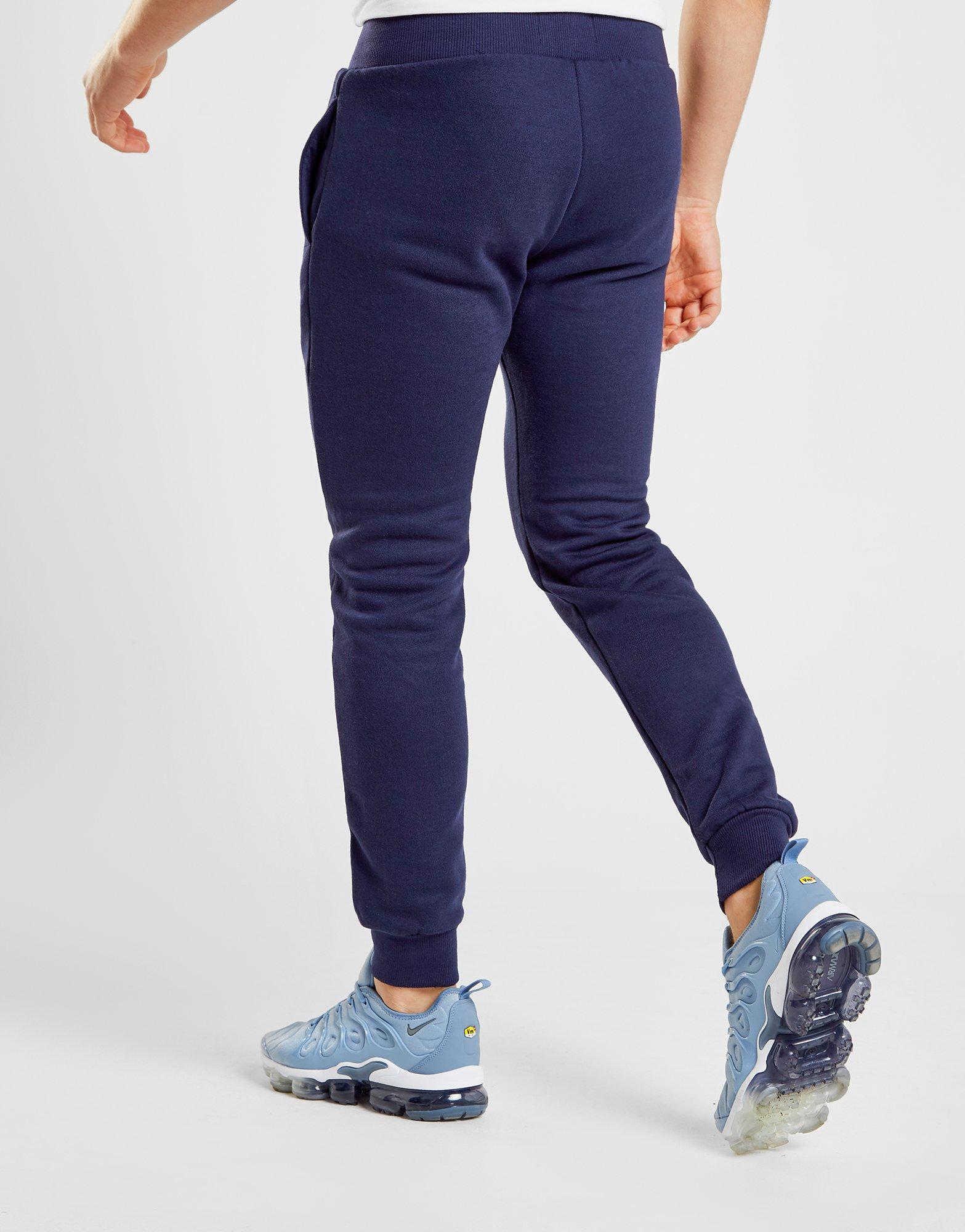 MCKENZIE SPODNIE ESSENTIAL CUFFED TRACK PANTS MCKTM12798 Granatowy