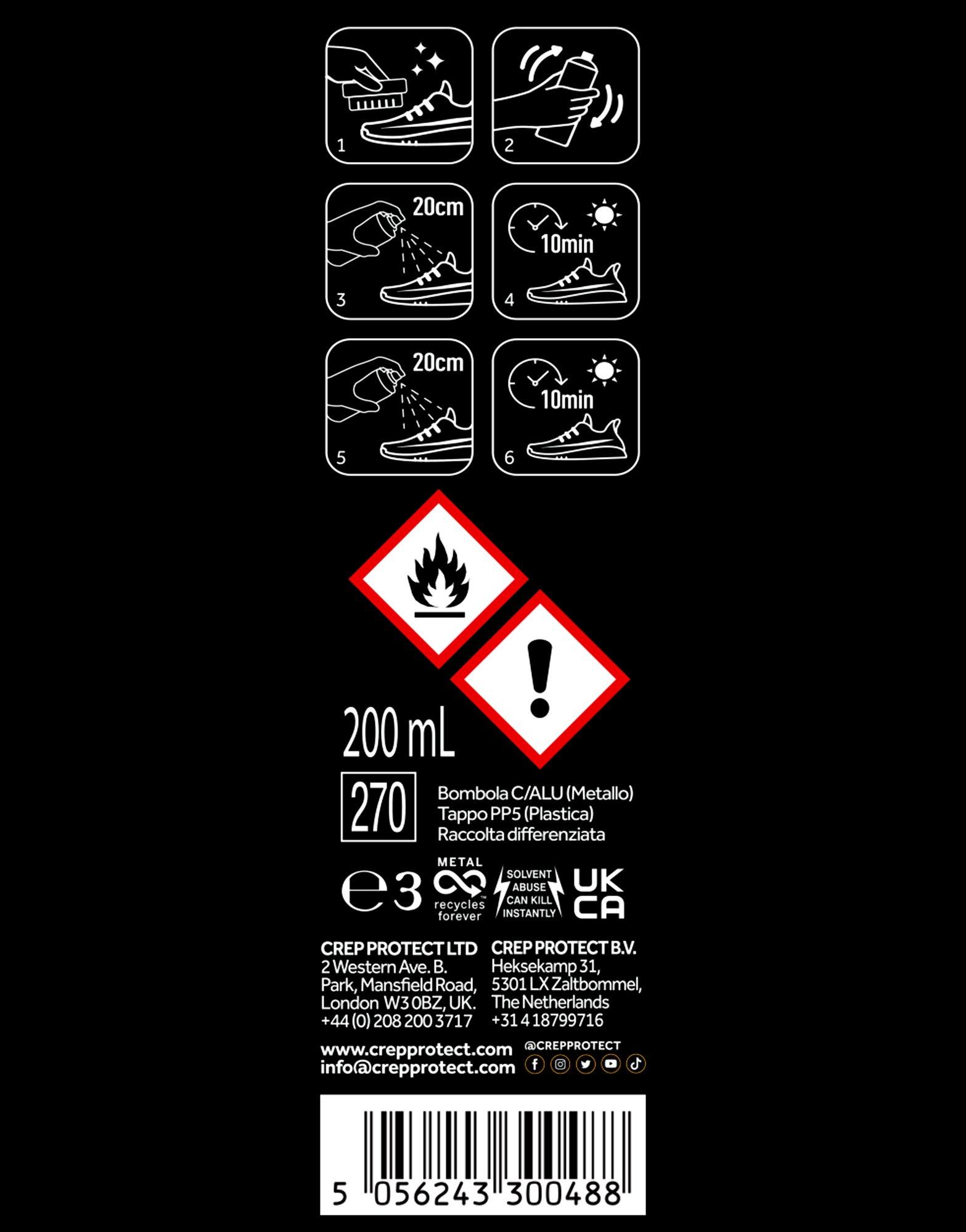 CREP IMPREGNAT PROTECTOR 3809930000 Czarny