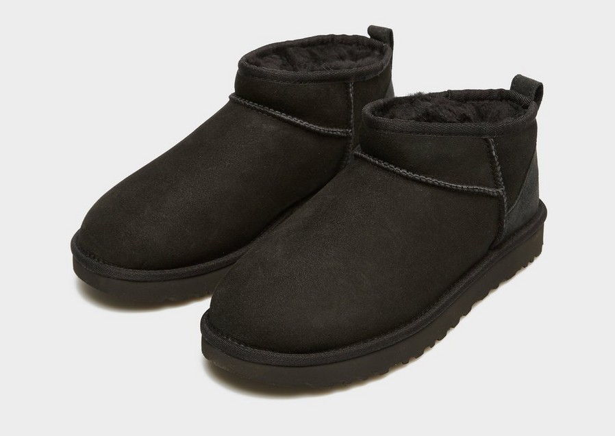 Жіноче зимове взуття UGG CLASSIC ULTRA MINI 1116109-BLK Чорний
