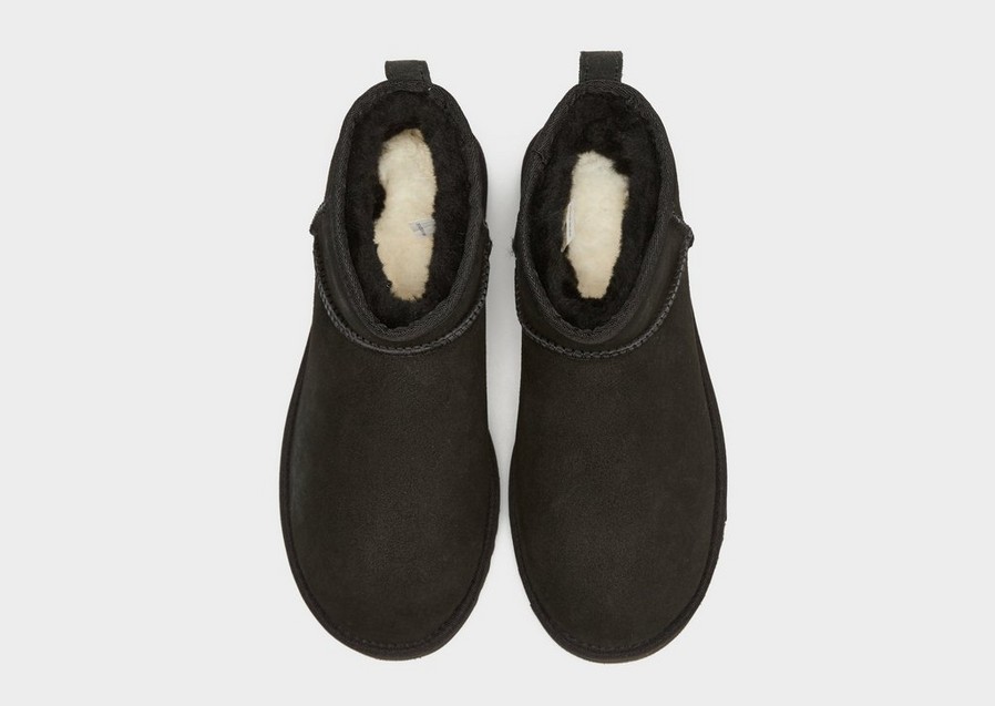 Жіноче зимове взуття UGG CLASSIC ULTRA MINI 1116109-BLK Чорний