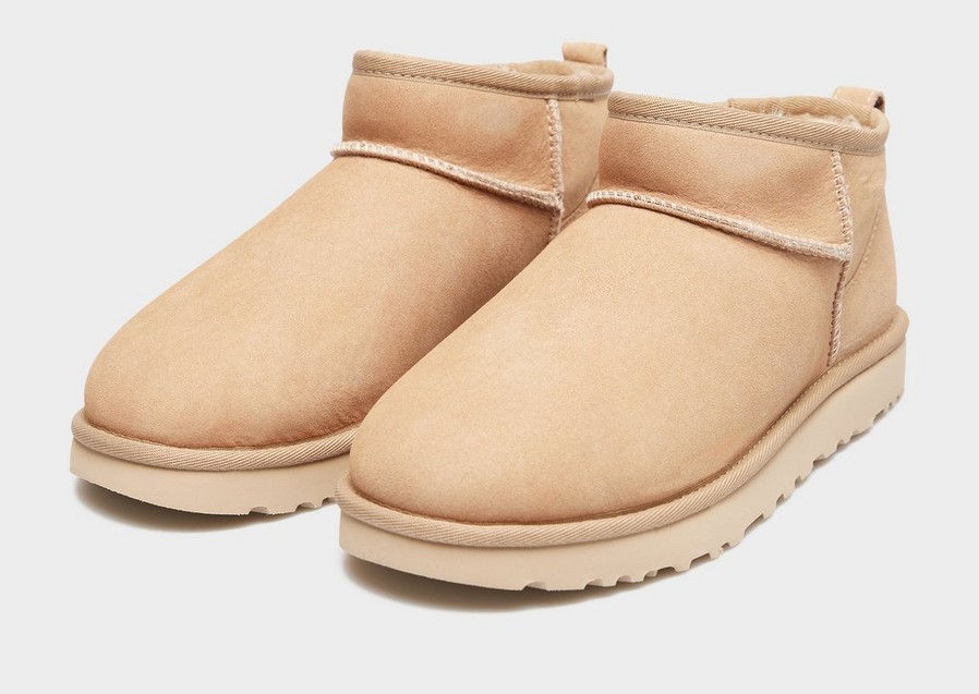 Buty zimowe damskie UGG CLASSIC ULTRA MINI 1116109-SAN Beżowy