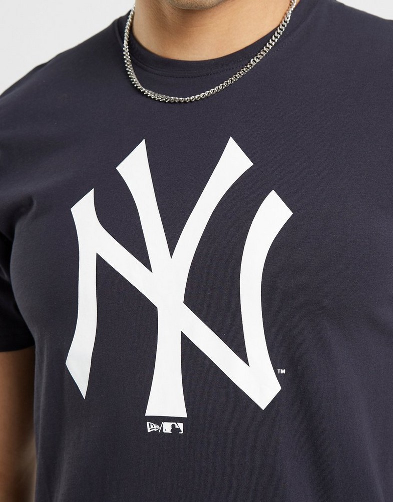 Tricou pentru bărbați NEW ERA TRICOU MLB APP NY YANKEES NAV 11204000 Negru
