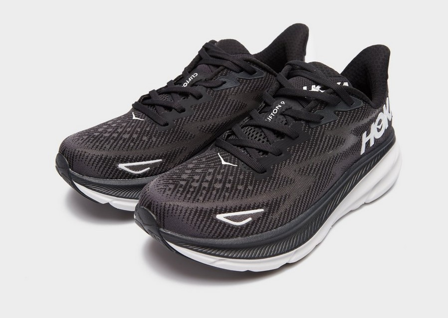 Жіночі кросівки для бігу HOKA CLIFTON 9 1127896BWHT Чорний