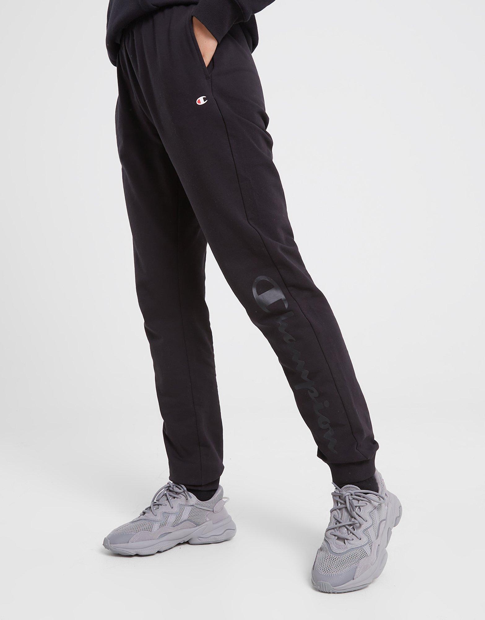 Moteriškos kelnės CHAMPION KELNĖS RIB CUFF PANTS 113219KK002 Juoda