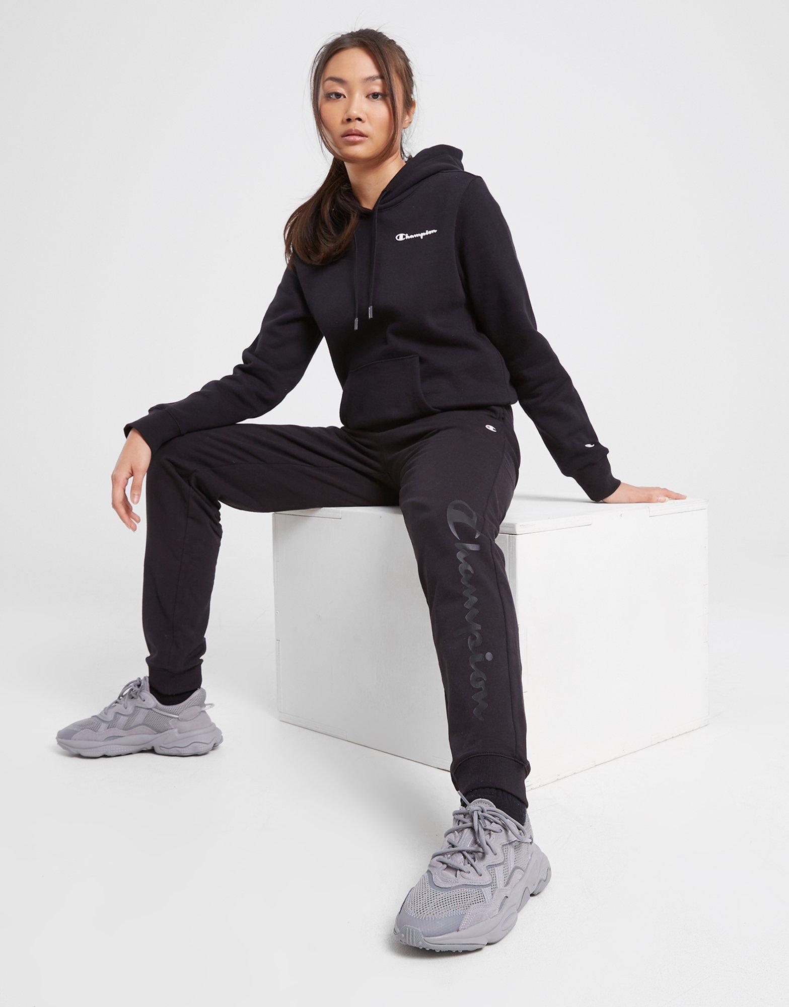 Moteriškos kelnės CHAMPION KELNĖS RIB CUFF PANTS 113219KK002 Juoda