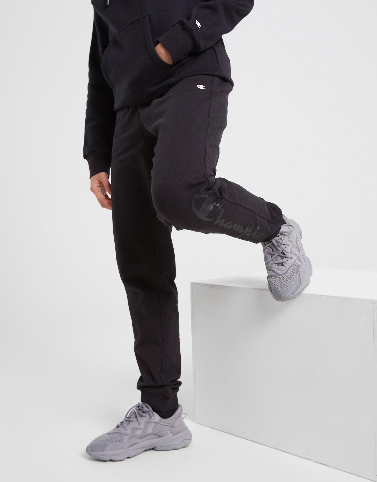 Moteriškos kelnės CHAMPION KELNĖS RIB CUFF PANTS 113219KK002 Juoda