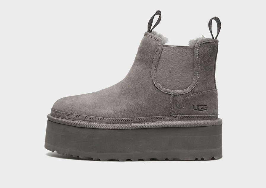 Női téli cipők UGG NEUMEL PLATFORM CHELSEA 1134526-GREY Szürke