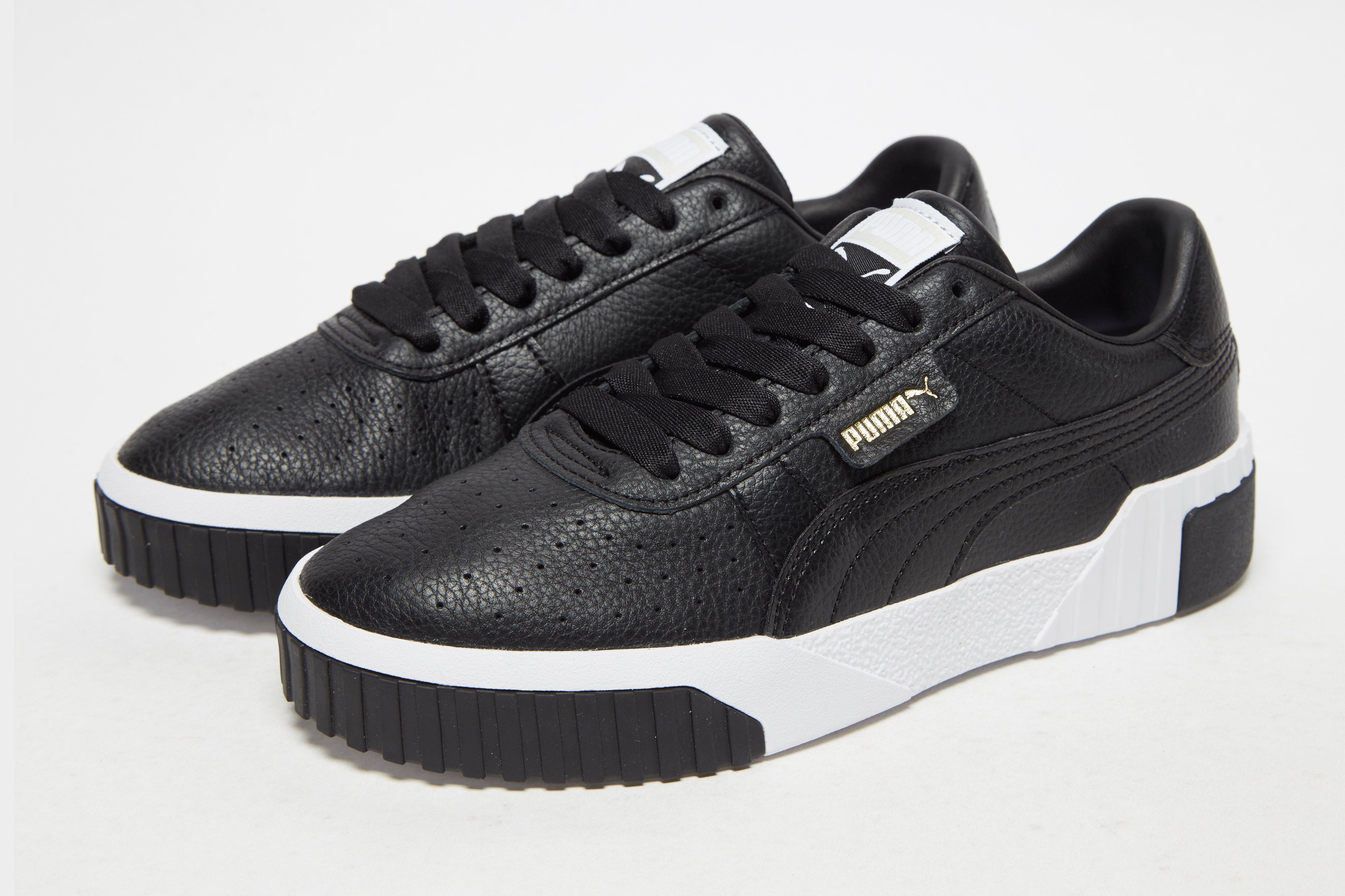 puma cali fashion blanche et noir