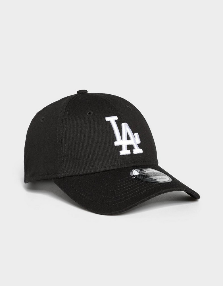 Női sapká NEW ERA SAPKA LEAGUE ESSENTIAL LA DODGERS BLK/WHI 11405493 Fekete