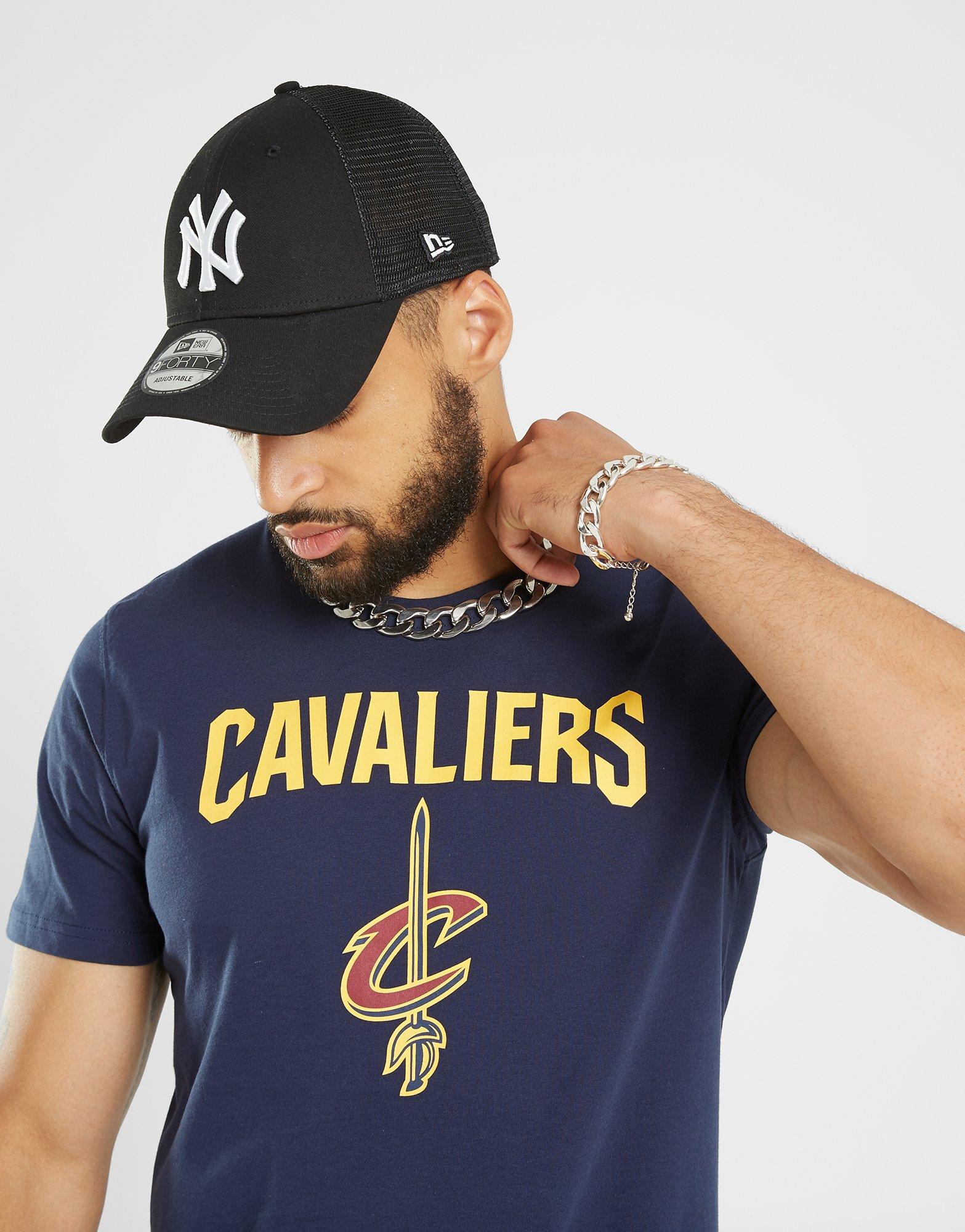 Tricou pentru bărbați NEW ERA TRICOU SS NBA LOGO CLEVELAND CAVALIERS OCEANSIDE BLU 11530754 Albastru
