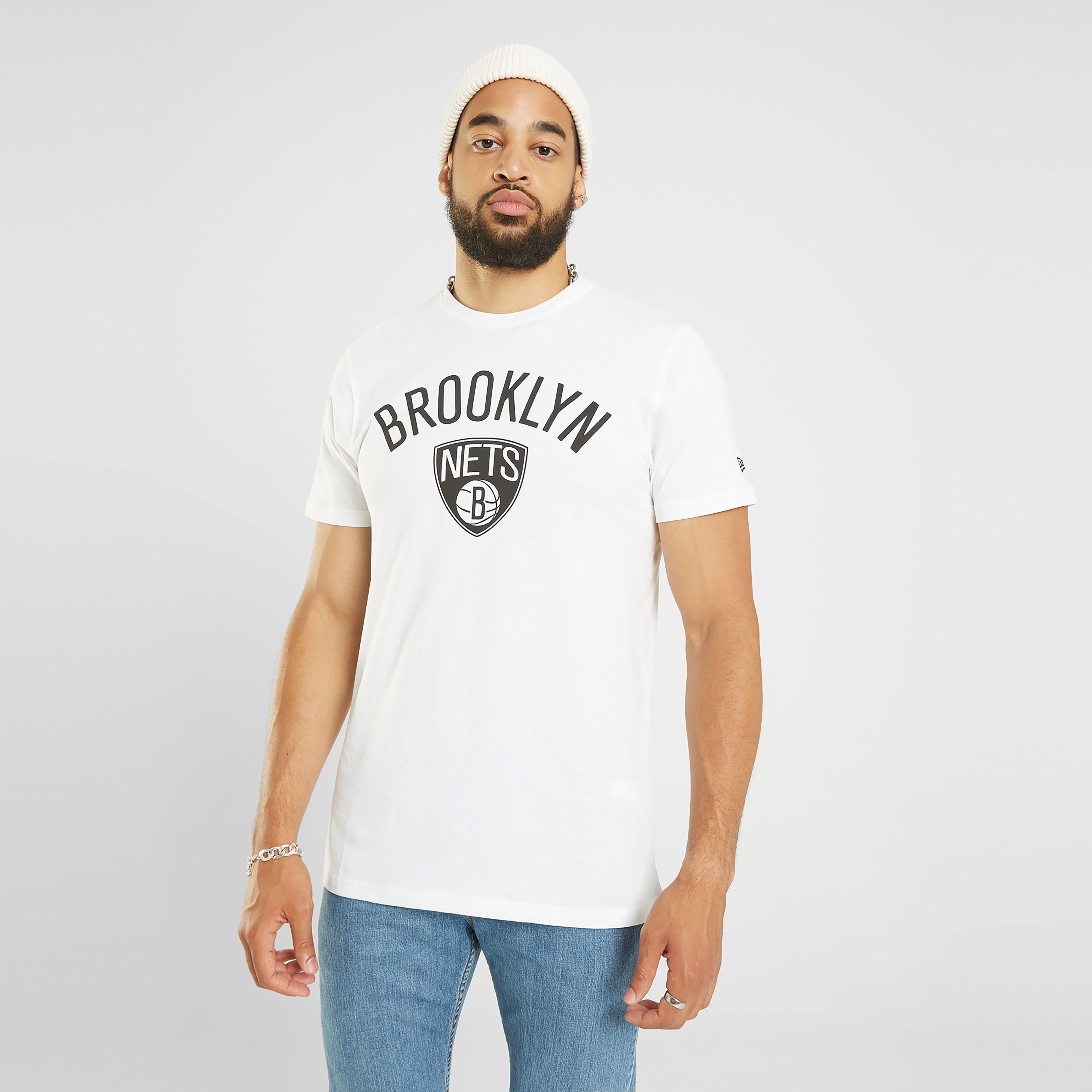 Koszulka, t-shirt męski NEW ERA T-SHIRT SS NBA TOP 6 BROOKLYN NETS BROOKLYN NETS WHI