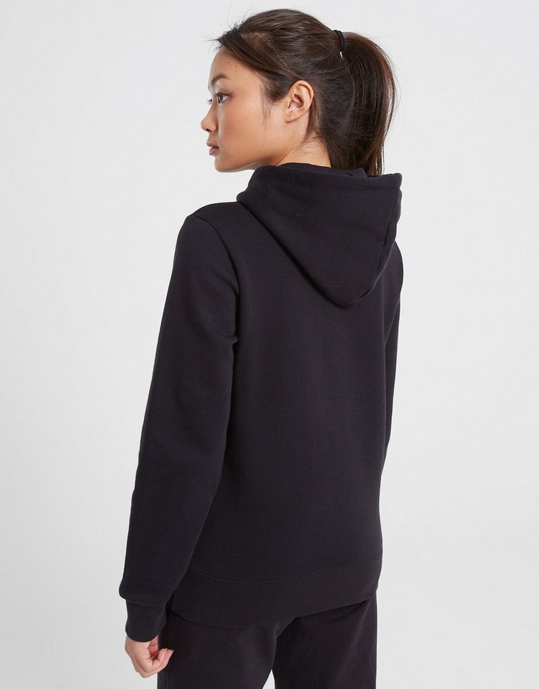 Női pulóver CHAMPION PULÓVER KAPUCNIS HOODED SWEATSHIRT 115395KK001 Fekete