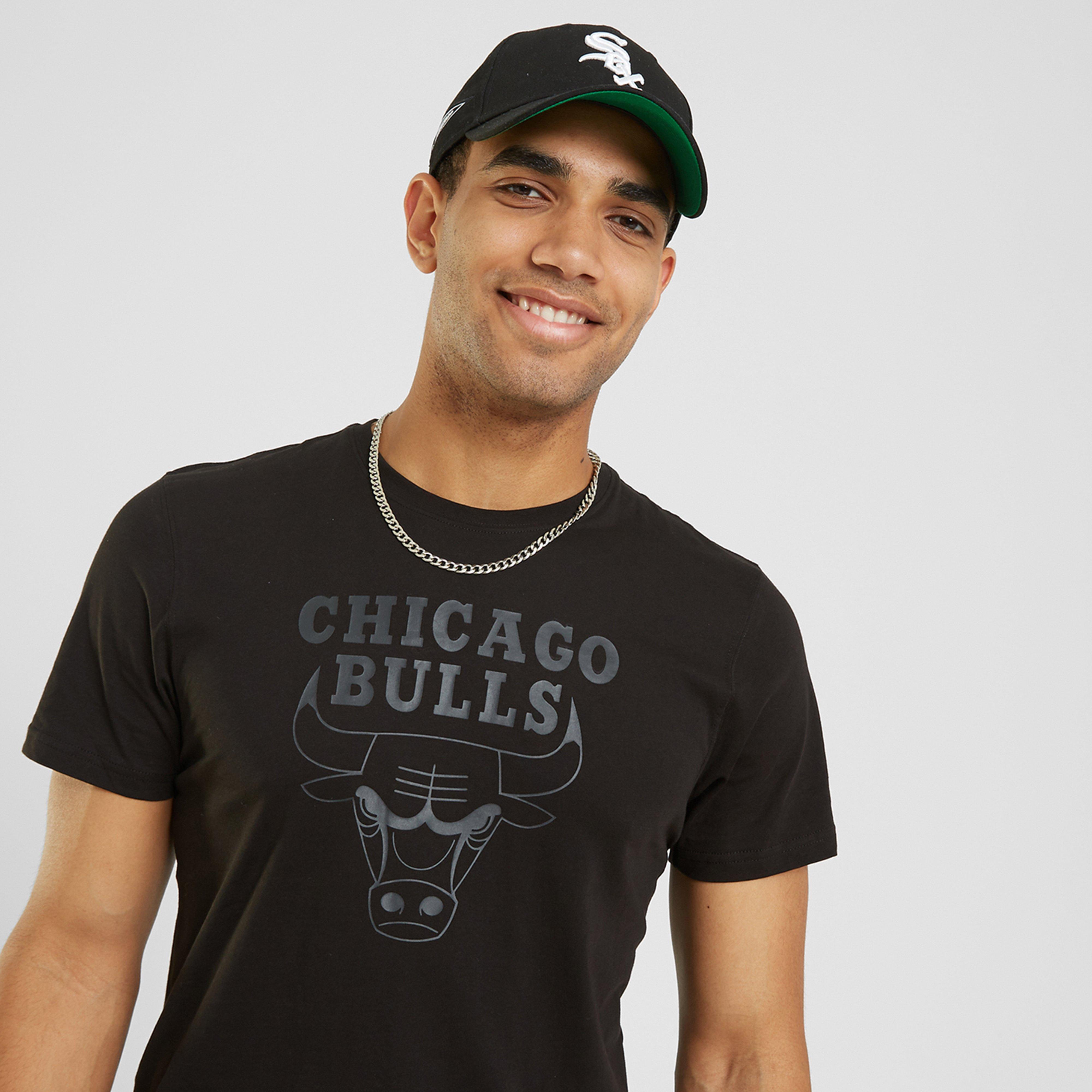 Koszulka, t-shirt męski NEW ERA T-SHIRT SS NBA REMAINING BULLS CHICAGO BULLS BLKBLK