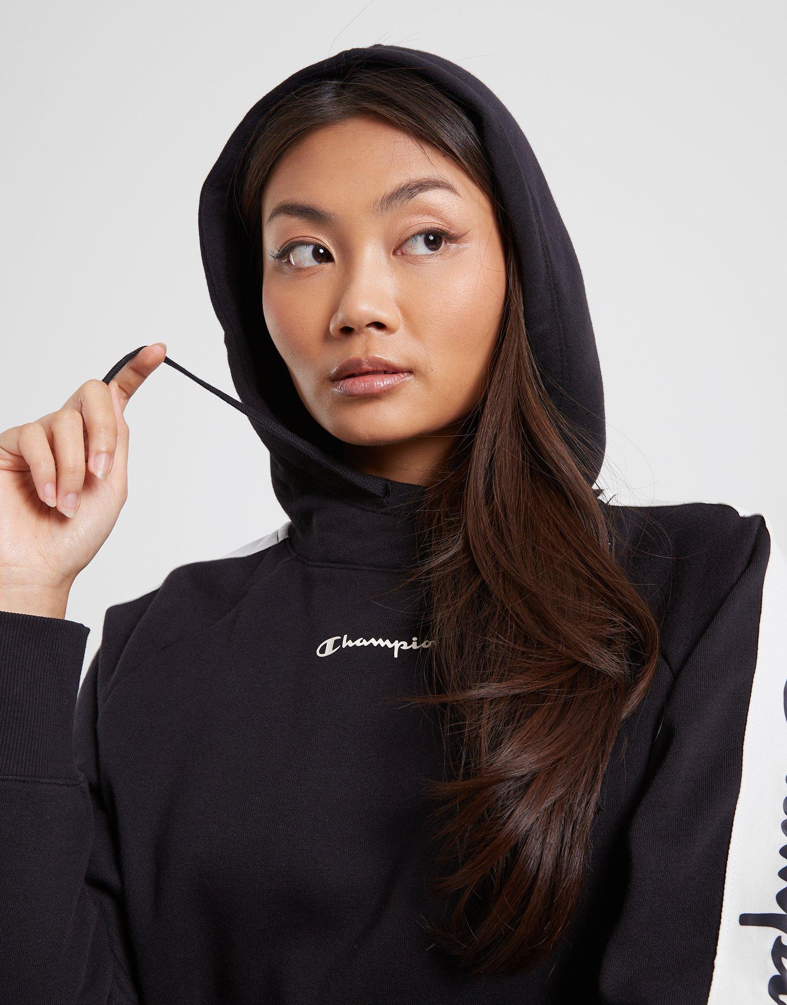 Дамска блуза CHAMPION СУИТЧЪР С КАЧУЛКА HOODED SWEATSHIRT 115571KK001 Черен