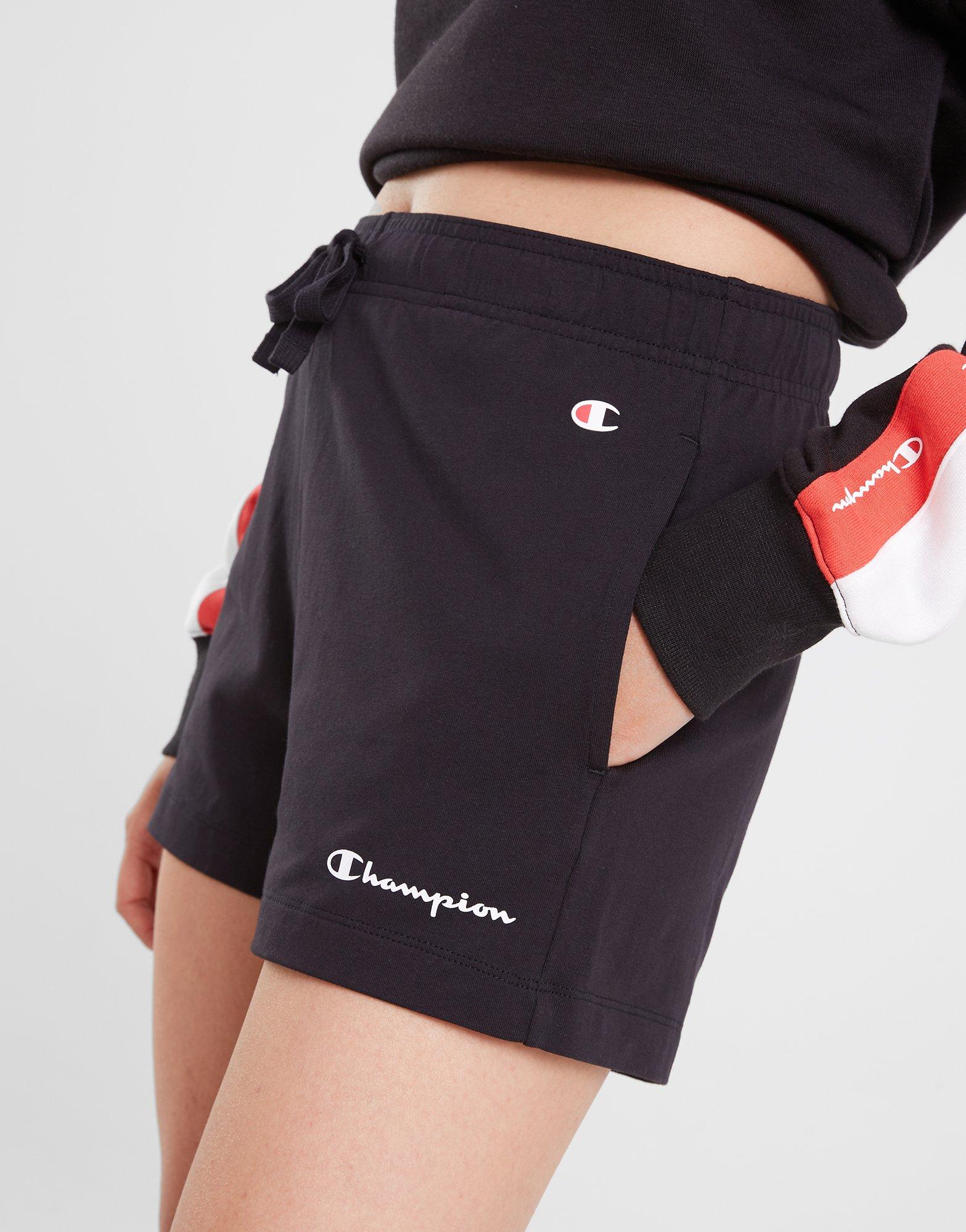 Дамски шорти CHAMPION ШОРТИ SHORTS 116110KK001 Черен