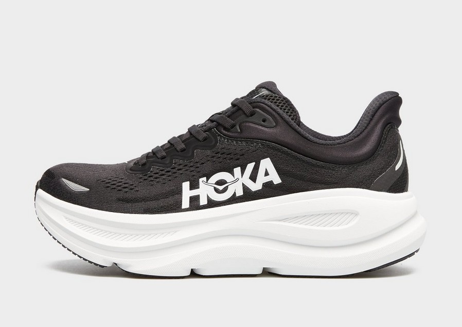 Buty do biegania damskie HOKA BONDI 9 1162012BWHT Czarny