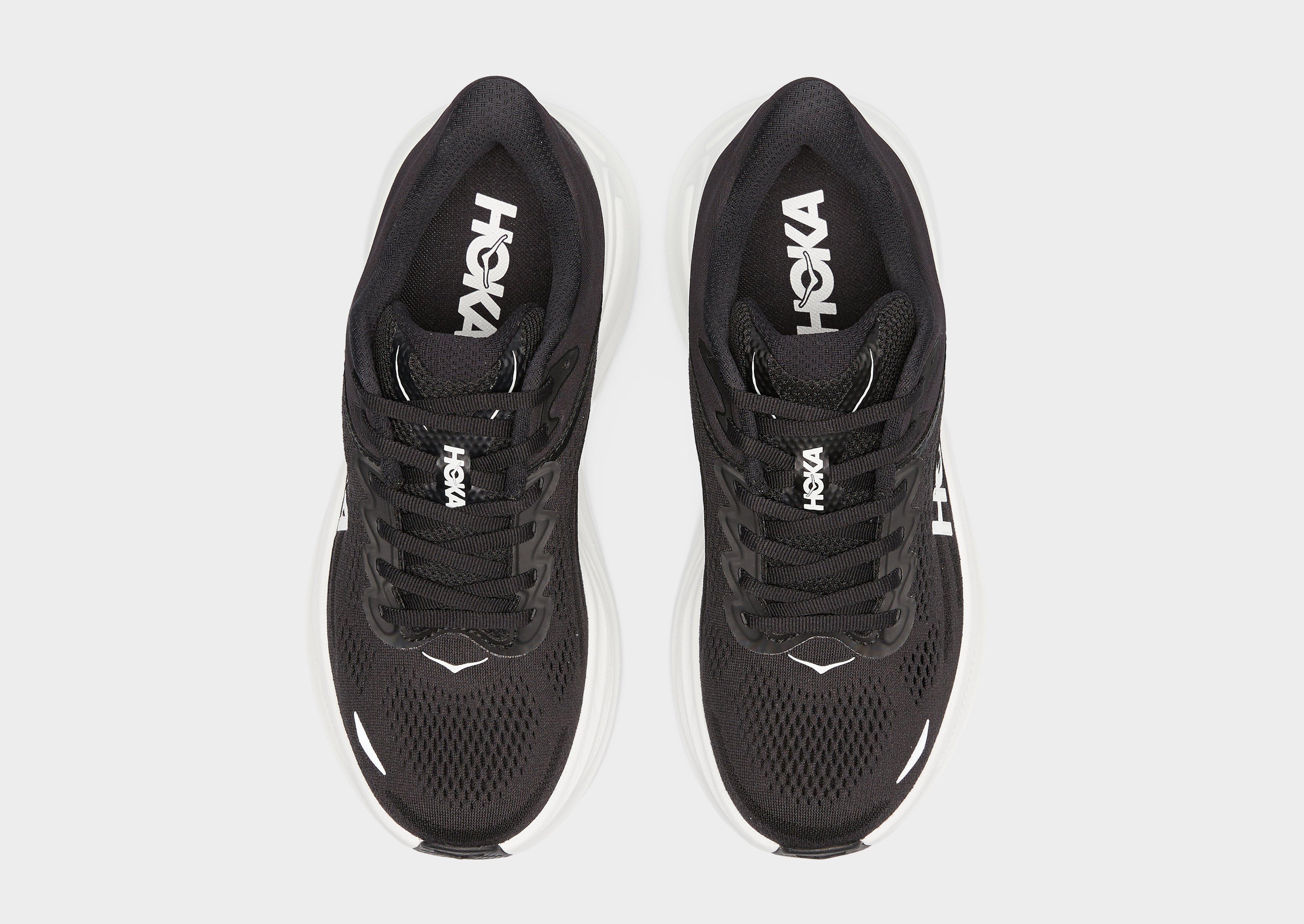 Buty do biegania damskie HOKA BONDI 9 1162012BWHT Czarny