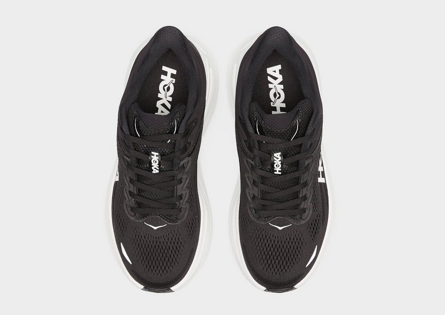 Buty do biegania damskie HOKA BONDI 9 1162012BWHT Czarny