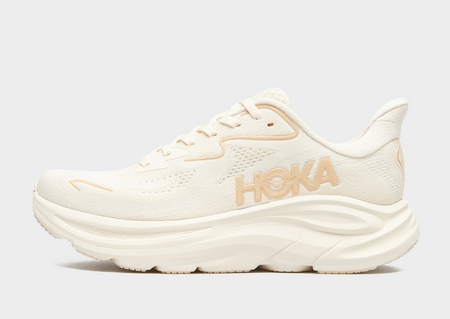 Pantofi alergare de damă HOKA CLIFTON 10 1162031VCH Bej