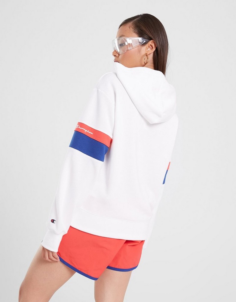 Bluza damska CHAMPION BLUZA Z KAPTUREM HOODED SWEATSHIRT 116222WW001 Biały
