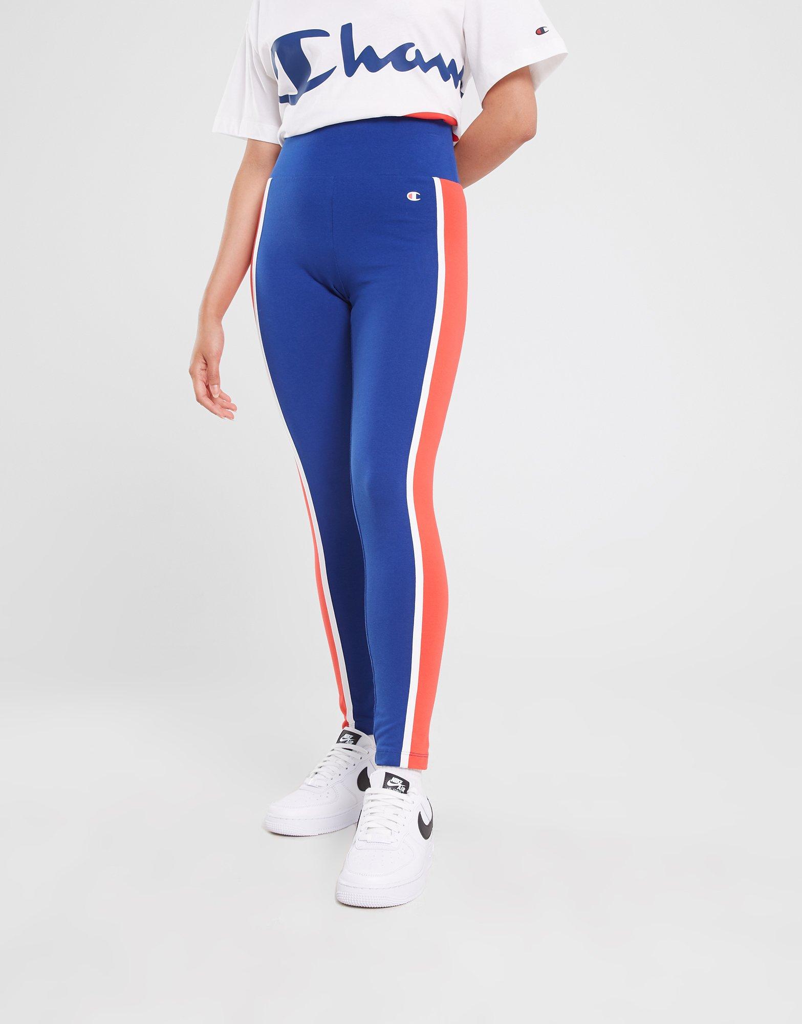Női leggings CHAMPION CROP LEGGINGS 116227BS025 Sötétkék