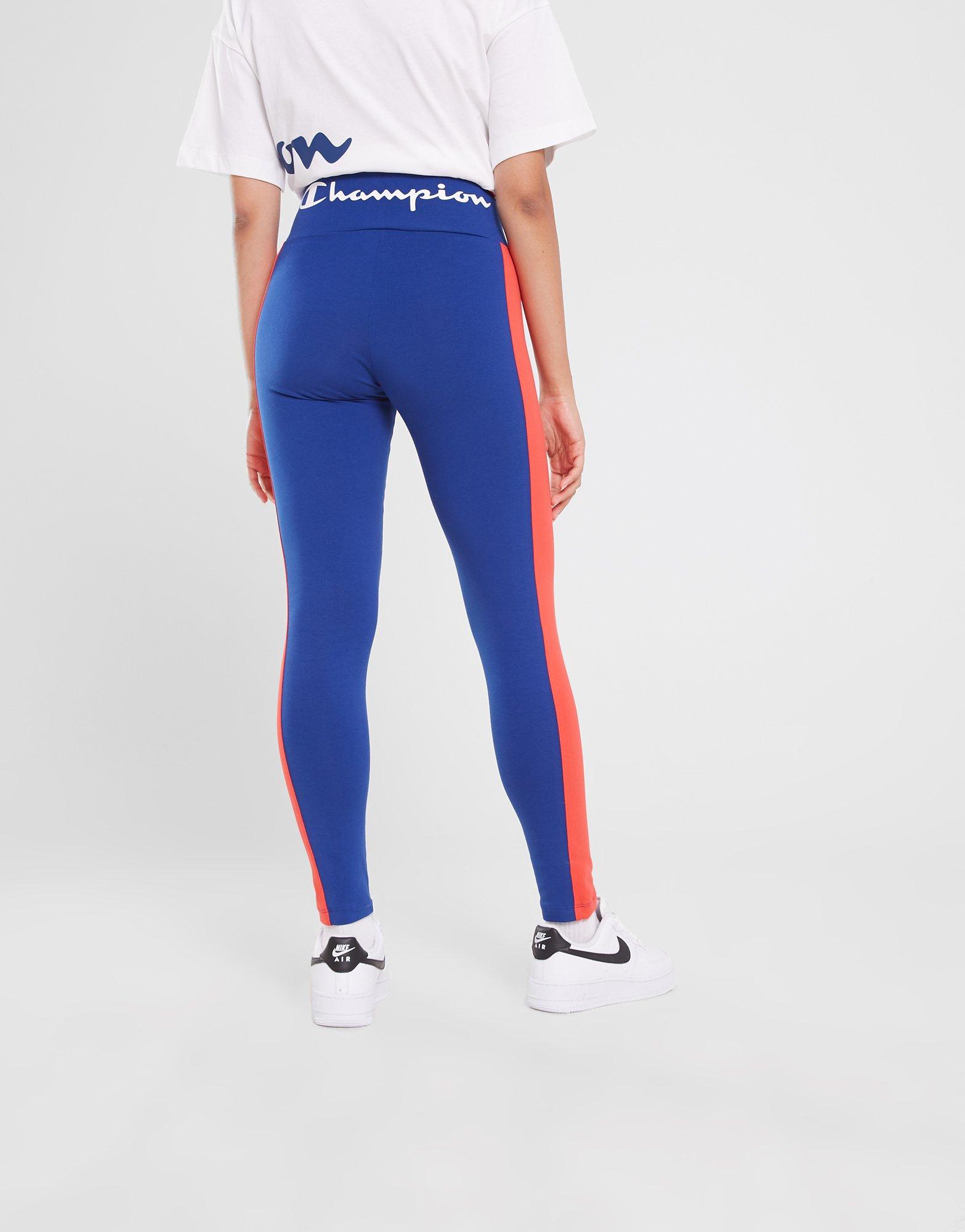 Női leggings CHAMPION CROP LEGGINGS 116227BS025 Sötétkék