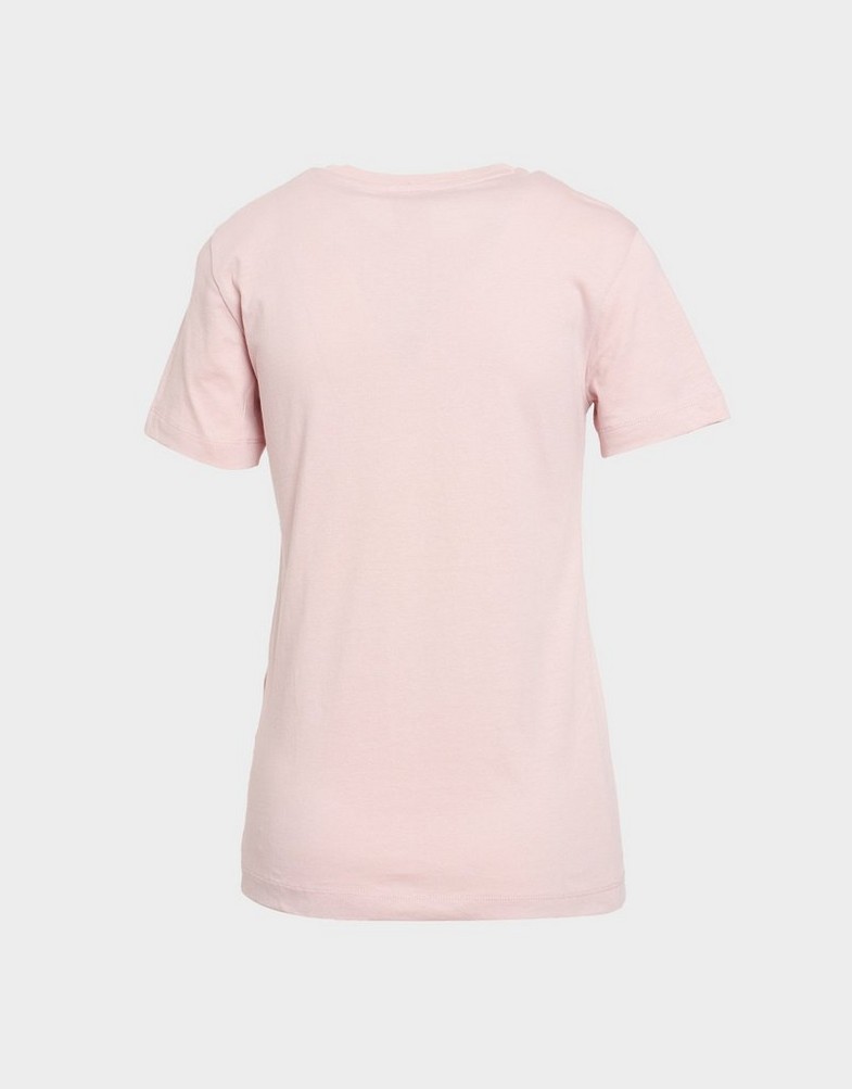 Koszulka, t-shirt damski CHAMPION T-SHIRT CREWNECK T-SHIRT 116578PS124 Różowy