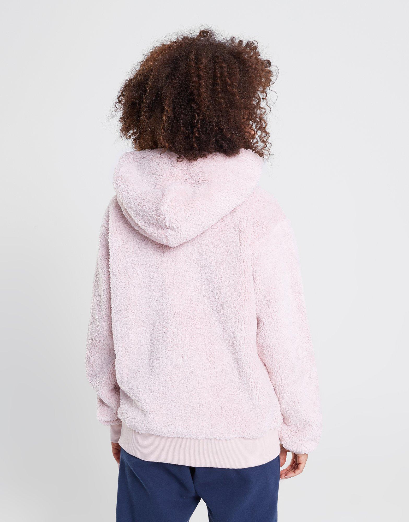 Bluză pentru femei CHAMPION POLAR HOODED SWEATSHIRT 116598PS124 Roz