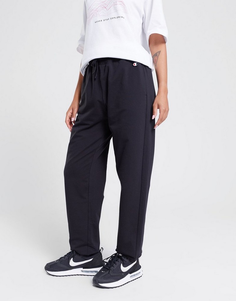 Dámské kalhoty CHAMPION KALHOTY  ELASTIC CUFF PANTS 116610KK001 Černá