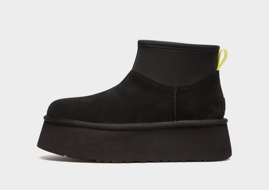 Buty zimowe damskie UGG W CLASSIC MINI DIPPER 1168170-BLK Czarny