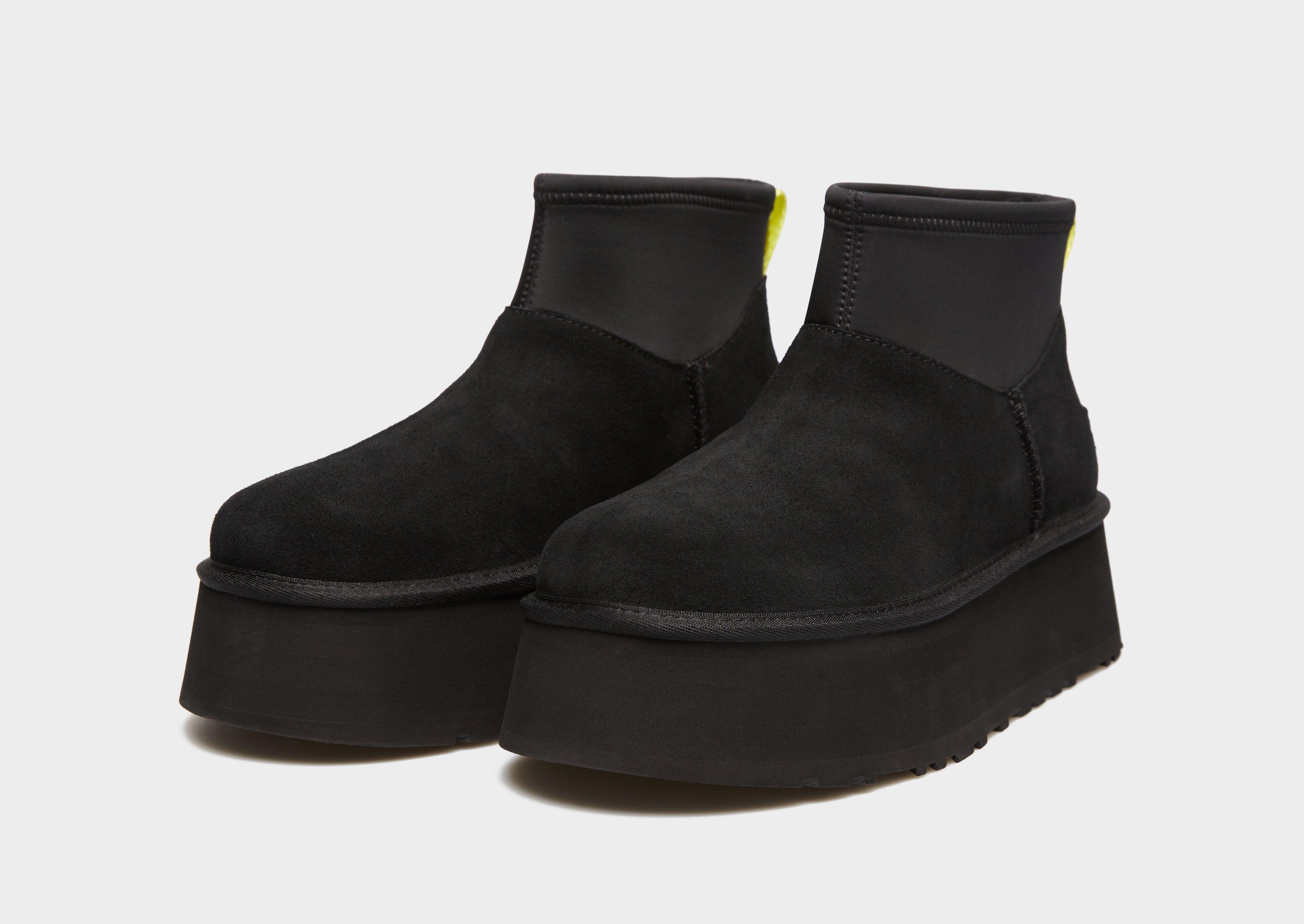 靴 UGG W CLASSIC MINI DIPPER PUFFER BLACK Buty damskie UGG W Classic Mini Dipper Puffer Black/ Black