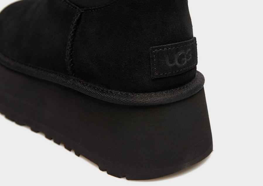 Buty zimowe damskie UGG W CLASSIC MINI DIPPER 1168170-BLK Czarny