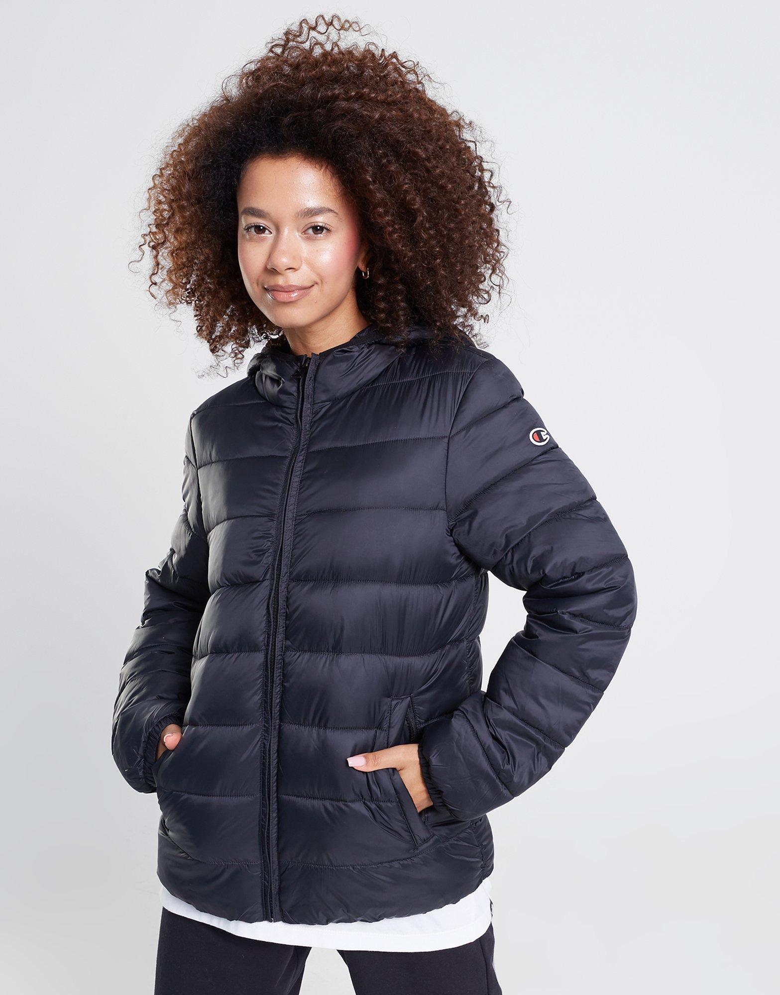 Champion Bunda Zimní Hooded Polyfilled Jacket