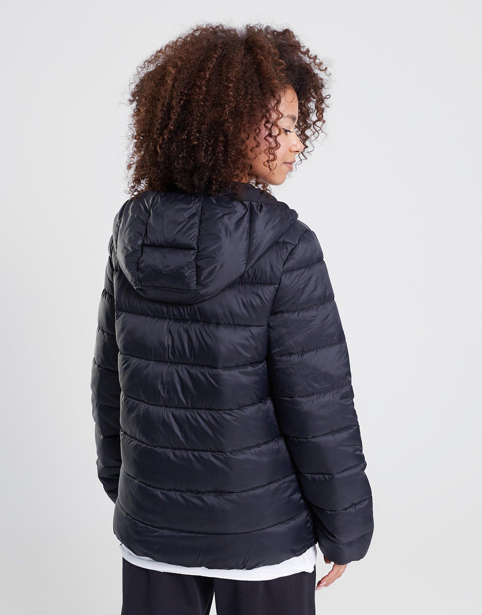 Дамско яке CHAMPION ЯКЕ ЗИМНО HOODED POLYFILLED JACKET 116867KK001 Черен