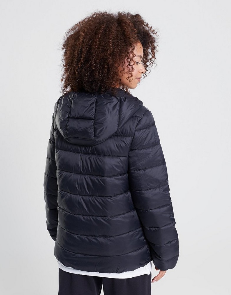 CHAMPION КУРТКА ЗИМОВА HOODED POLYFILLED JACKET 116867KK001 Чорний