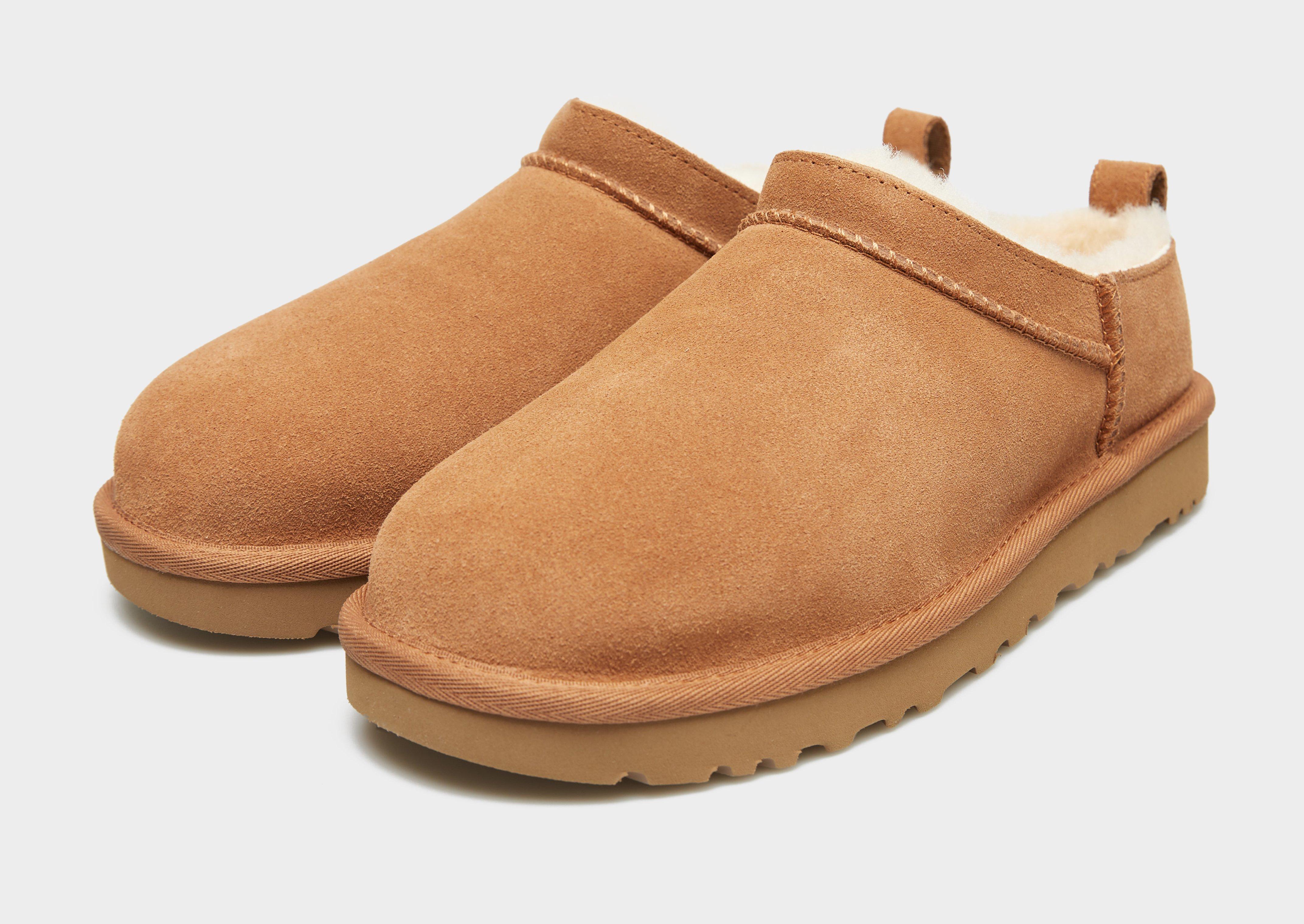 Buty zimowe damskie UGG CLASSIC MICRO 1173891-CHE Brązowy